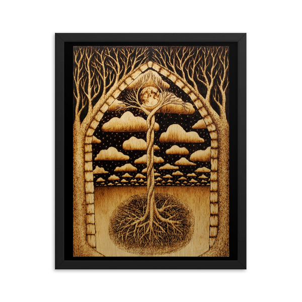 Roots of the Sky Print - Framed