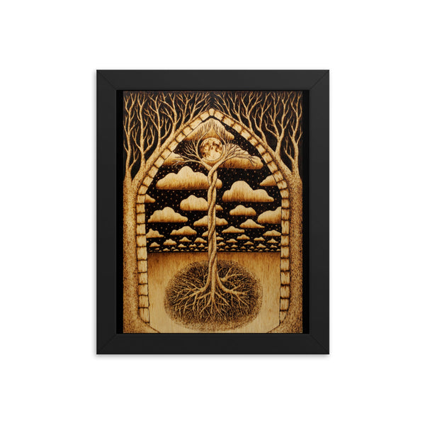 Roots of the Sky Print - Framed