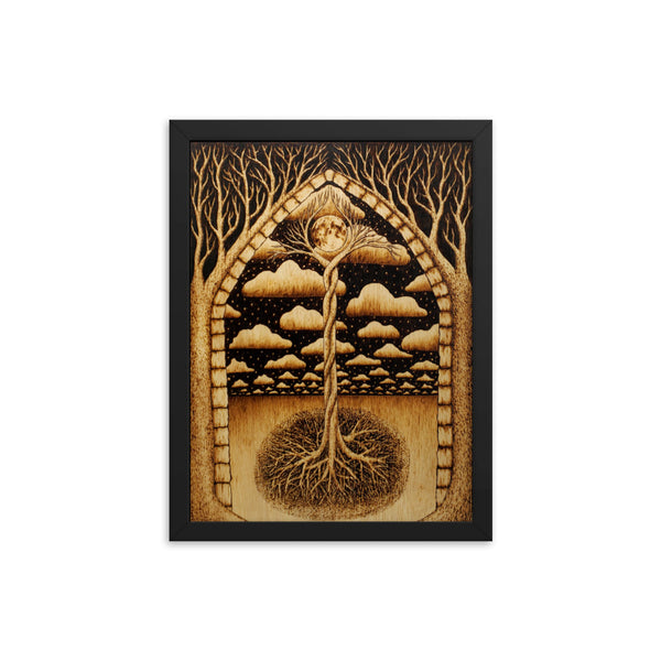 Roots of the Sky Print - Framed